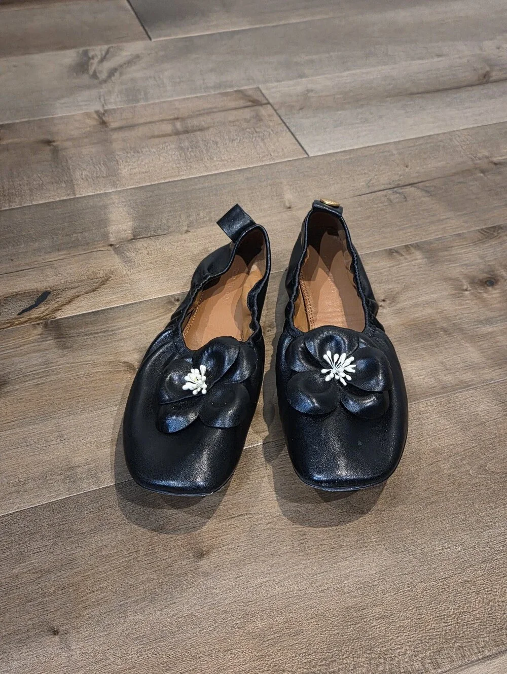 Tory Burch Flower Power Flats